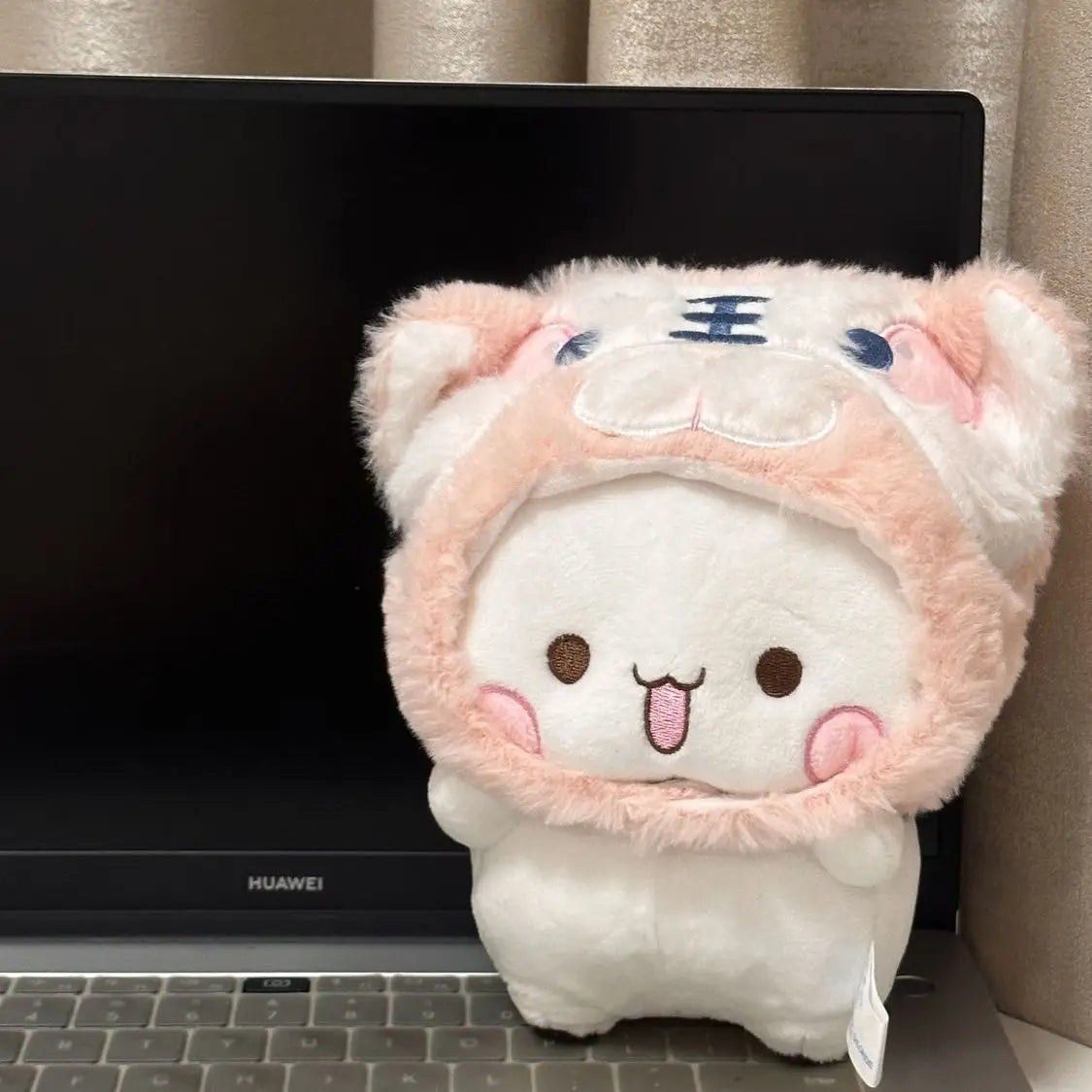 Bubu & Dudu Dress-Up Plush Toy – Kawaii Panda Bear with Hat