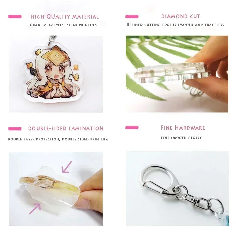Bubu & Dudu Keychain – Cute Panda Bear Charm