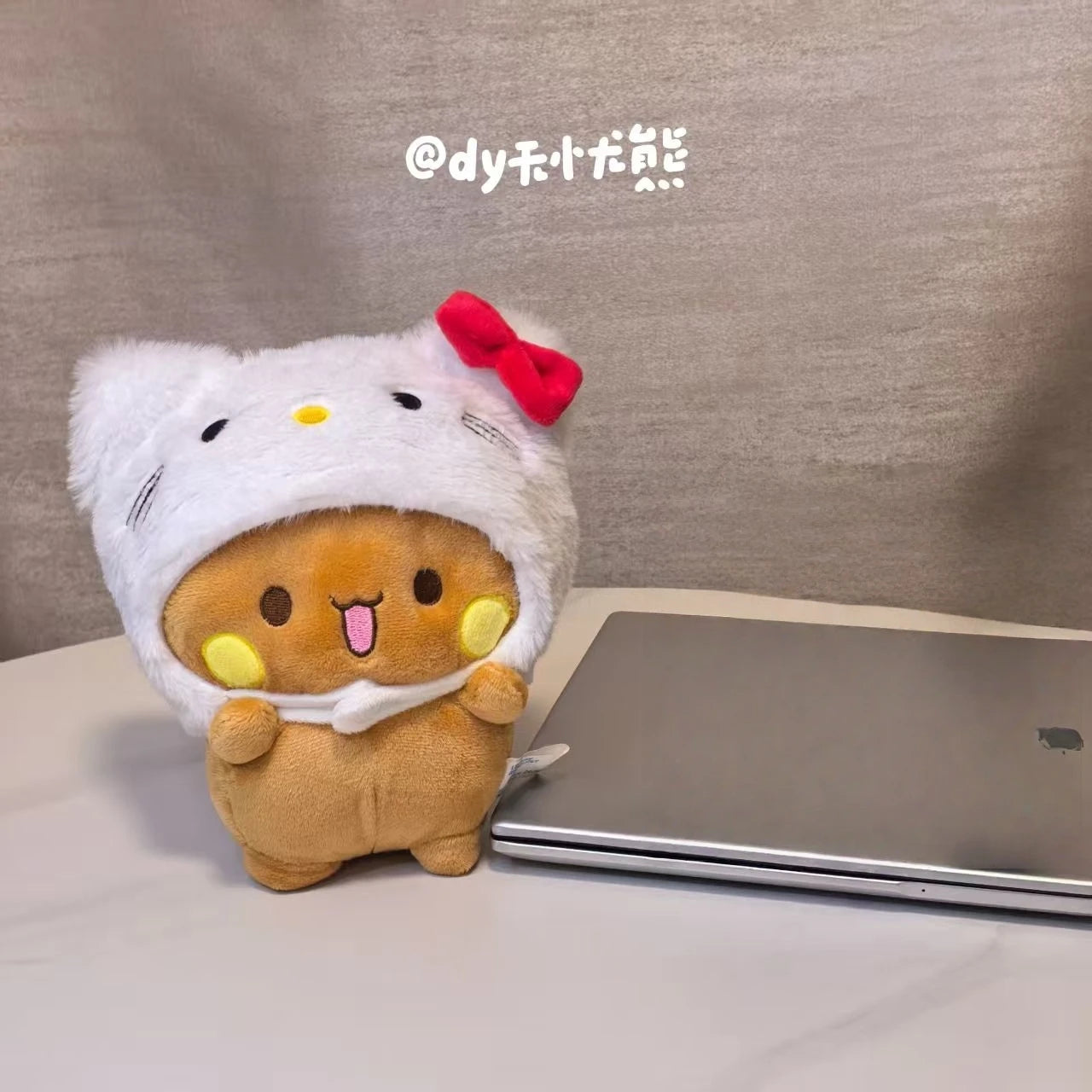 Bubu & Dudu Dress-Up Plush Toy – Kawaii Panda Bear with Hat