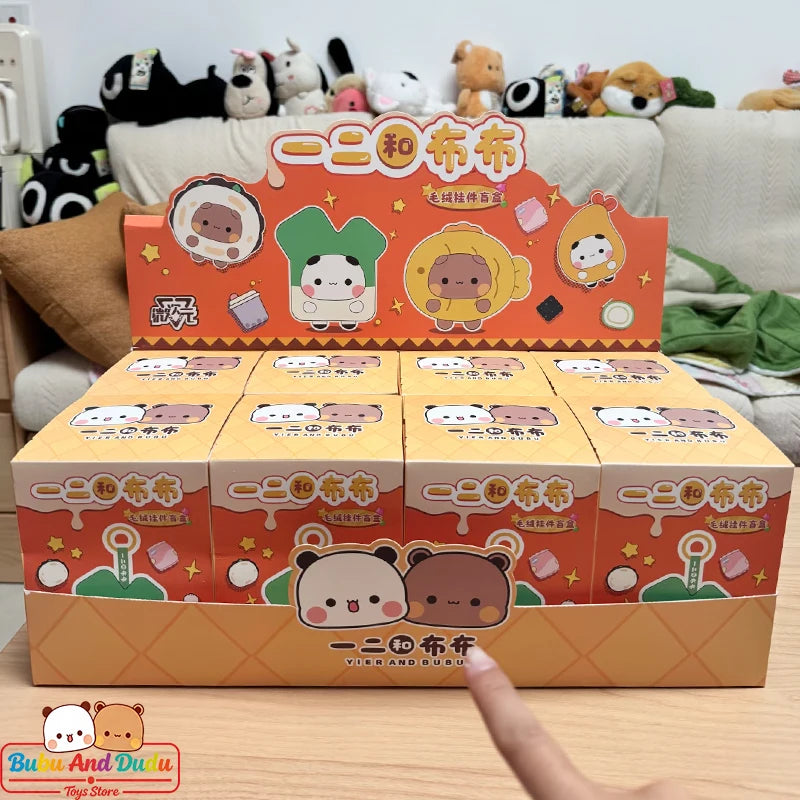 Bubu & Dudu Blind Box Plush Pendant – Surprise Kawaii Keychain