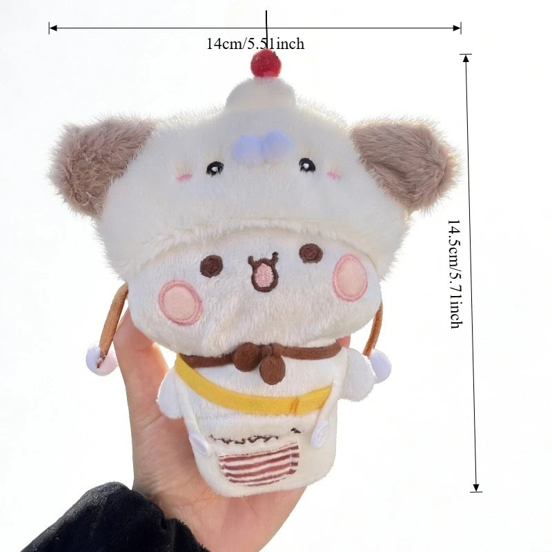 Bubu & Dudu Kawaii Plush Doll – Cute Panda Bear Fluffy Toy