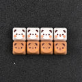 Bubu Dudu Keycap Set White & Brown (8 Keys)