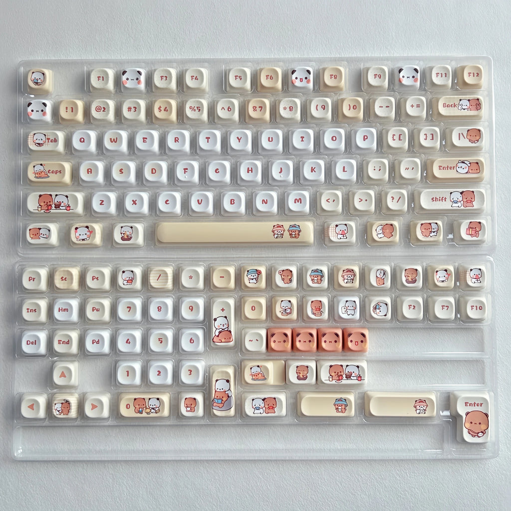Kawaii Bubu Dudu Keycap Set