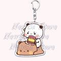 Bubu & Dudu Keychain – Cute Panda Bear Charm