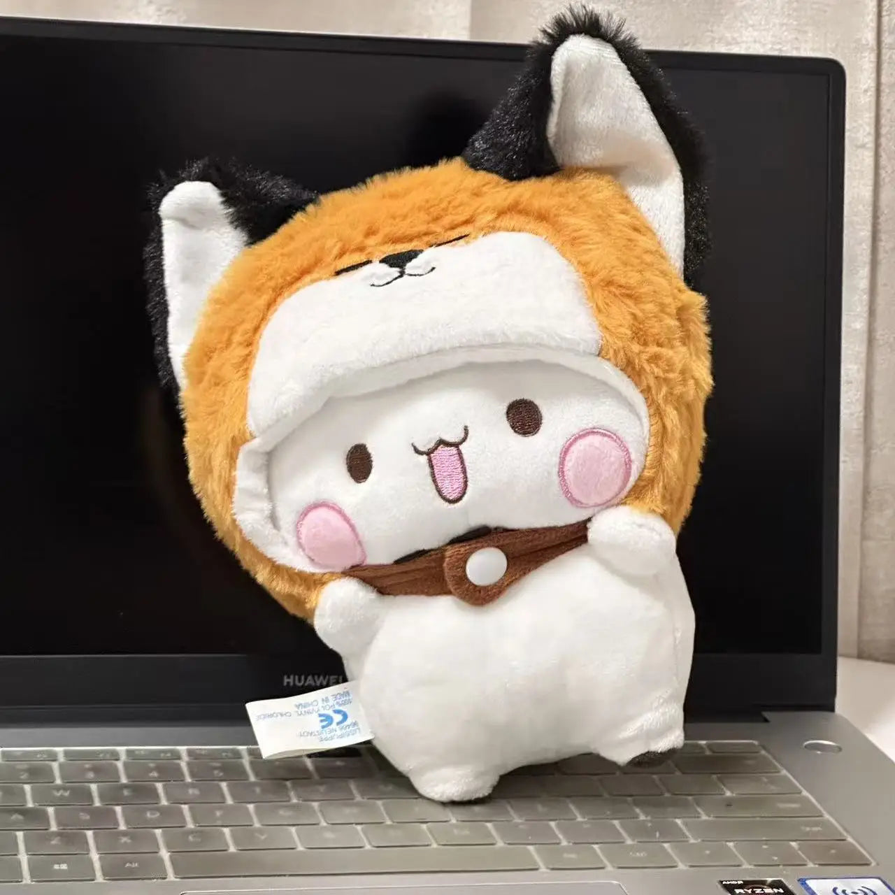 Bubu & Dudu Dress-Up Plush Toy – Kawaii Panda Bear with Hat