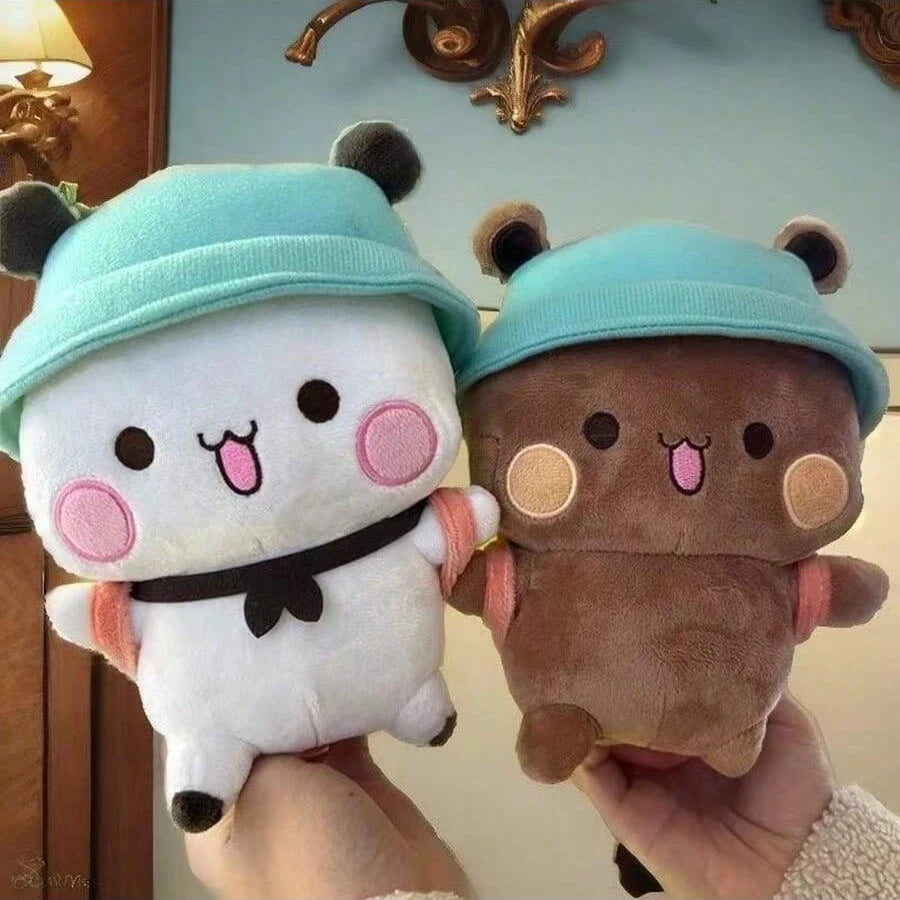 Bubu & Dudu Panda Bear Plushie – Cute Kawaii Stuffed Animal