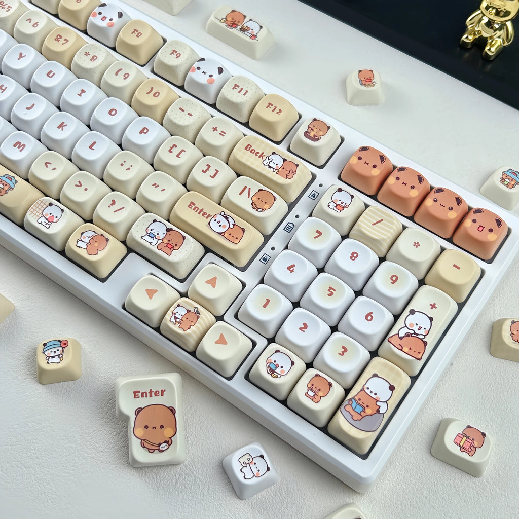 Kawaii Bubu Dudu Keycap Set