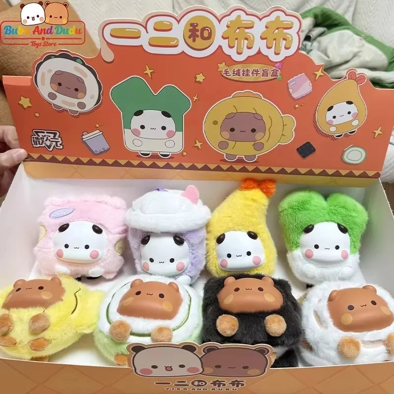 Bubu & Dudu Blind Box Plush Pendant – Surprise Kawaii Keychain