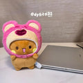 Bubu & Dudu Dress-Up Plush Toy – Kawaii Panda Bear with Hat