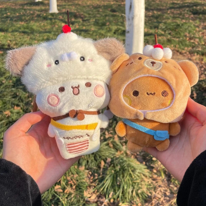 Bubu & Dudu Kawaii Plush Doll – Cute Panda Bear Fluffy Toy