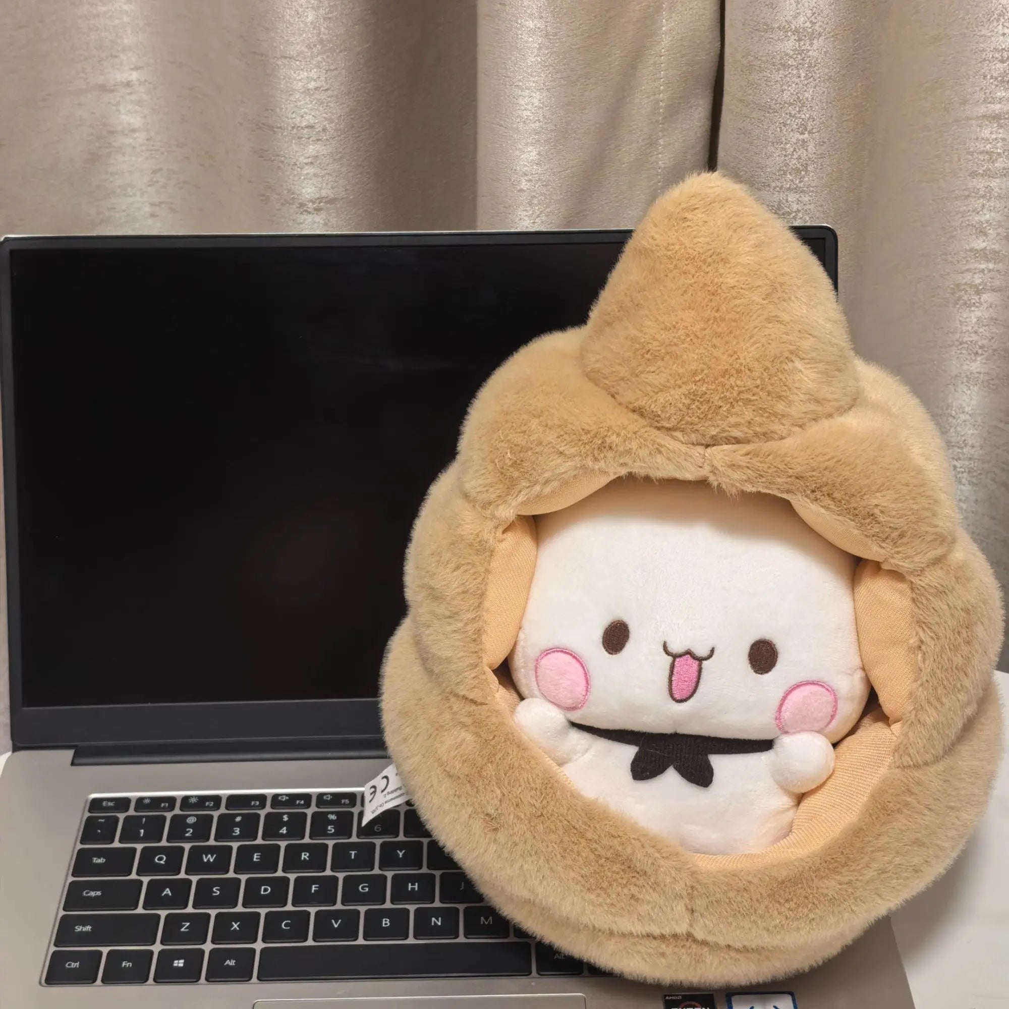 Bubu & Dudu Dress-Up Plush Toy – Kawaii Panda Bear with Hat
