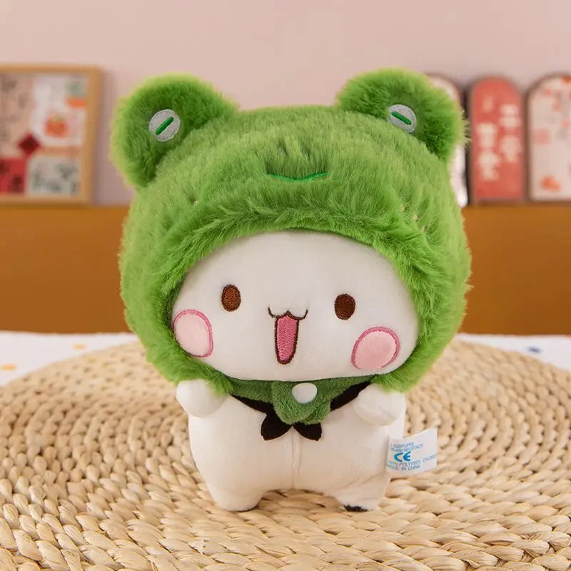 Bubu & Dudu Dress-Up Plush Toy – Kawaii Panda Bear with Hat