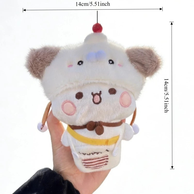 Bubu & Dudu Kawaii Plush Doll – Cute Panda Bear Fluffy Toy