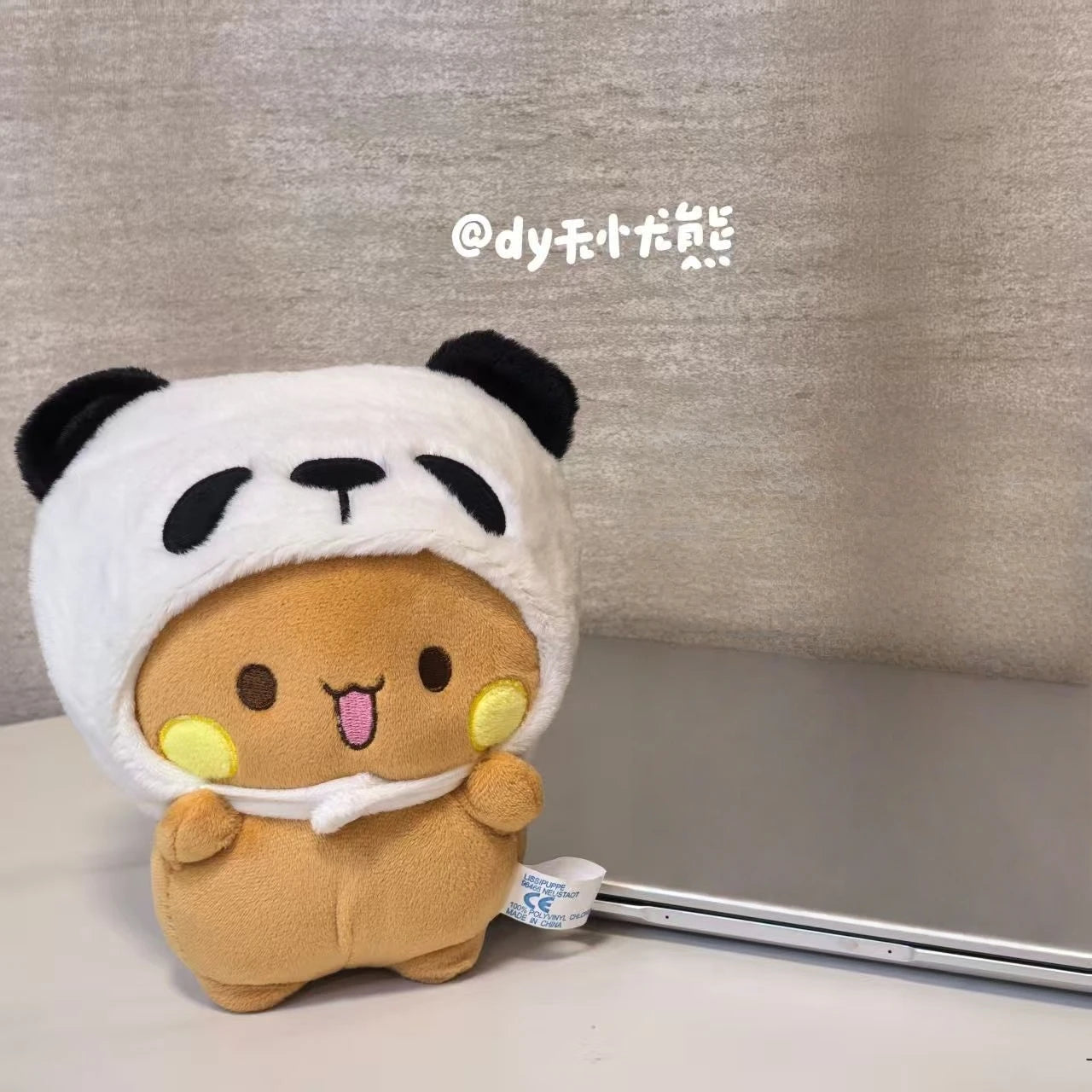 Bubu & Dudu Dress-Up Plush Toy – Kawaii Panda Bear with Hat