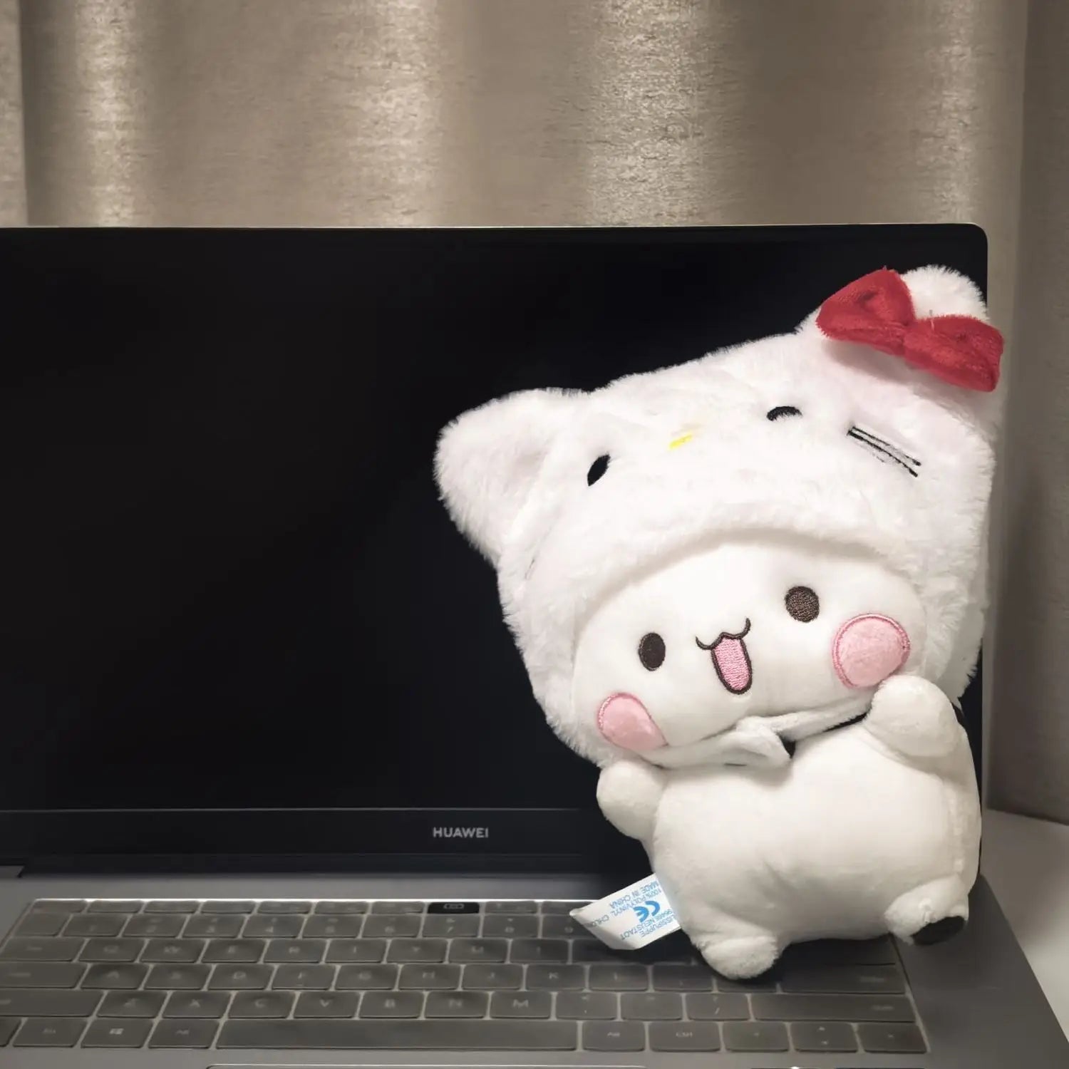Bubu & Dudu Dress-Up Plush Toy – Kawaii Panda Bear with Hat