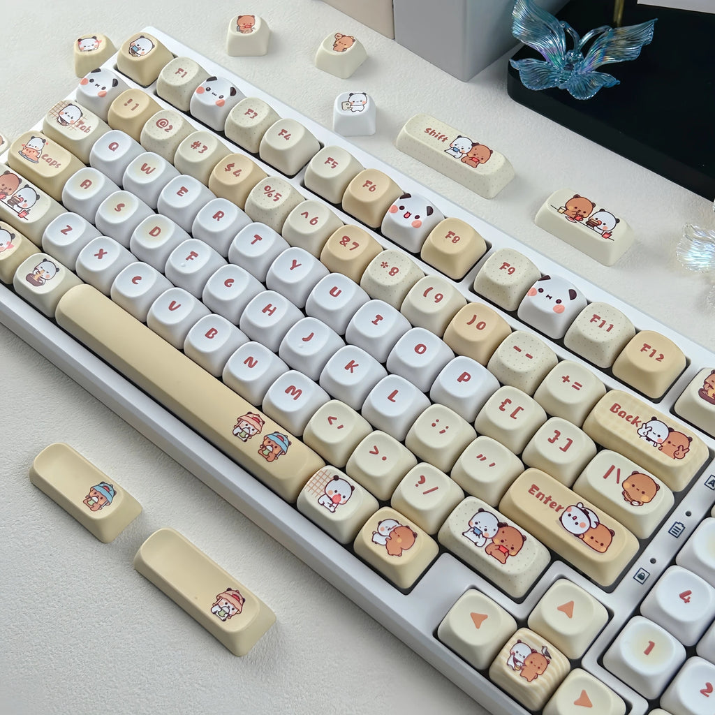 Kawaii Bubu Dudu Keycap Set