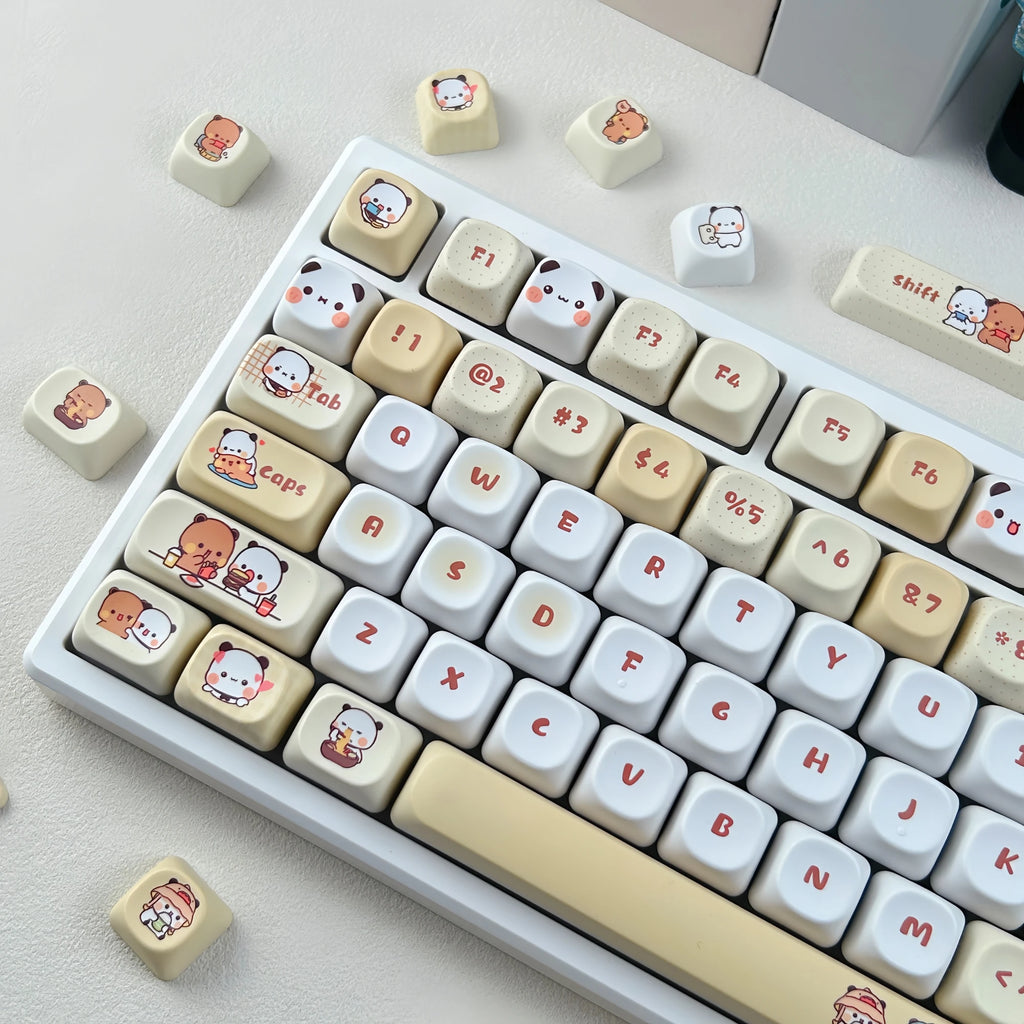 Kawaii Bubu Dudu Keycap Set